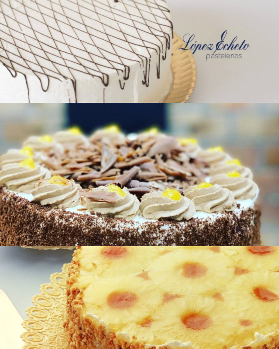 ¿Te apetece una tarta de yogur o una Selva Negra para tu cumpleaños y no quieres jugártela a que no queden justo ese día? ¡También nuestras tartas estándar de toda la vida puedes encargarlas!

➡️ Encarga tu tarta a través del teléfono 922250629 o el email encargos@lopezecheto.com