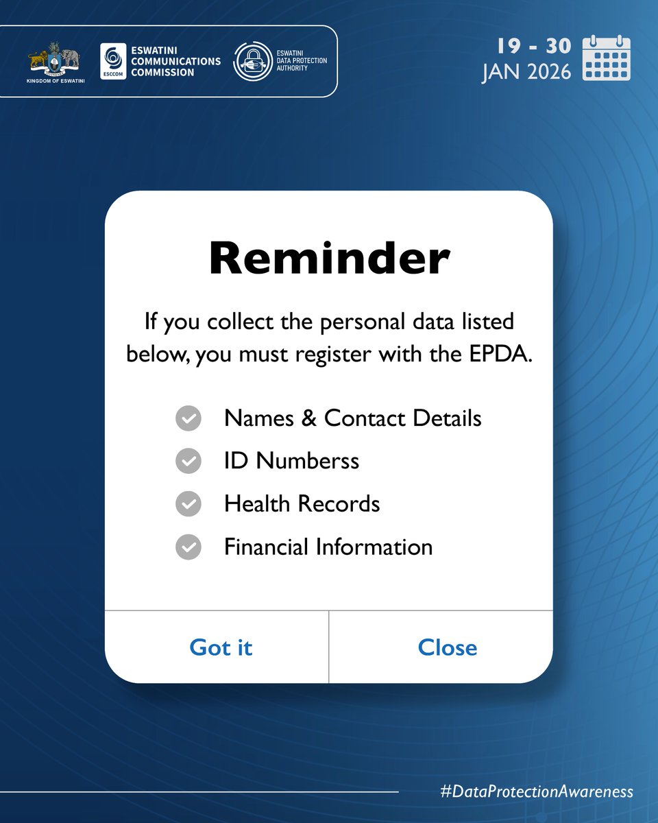 Eswatini Communications Commission tweet media