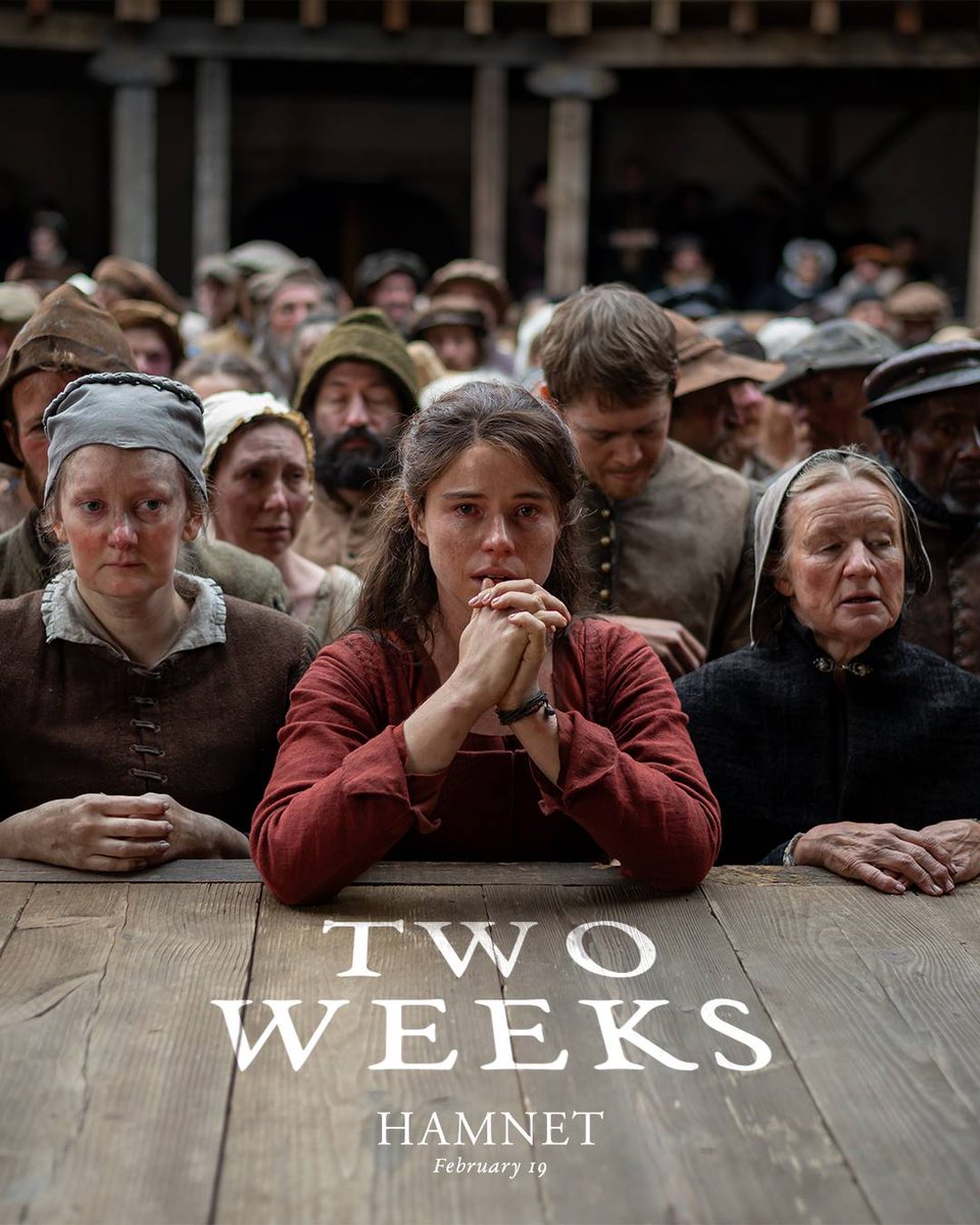 อีก 2 สัปดาห์ พบกับผลงานดราม่าที่จะทำให้คุณเสียน้ำตา
📌Hamnet เช้าฉาย 19 กุมภาพันธ์ ในโรงภาพยนตร์