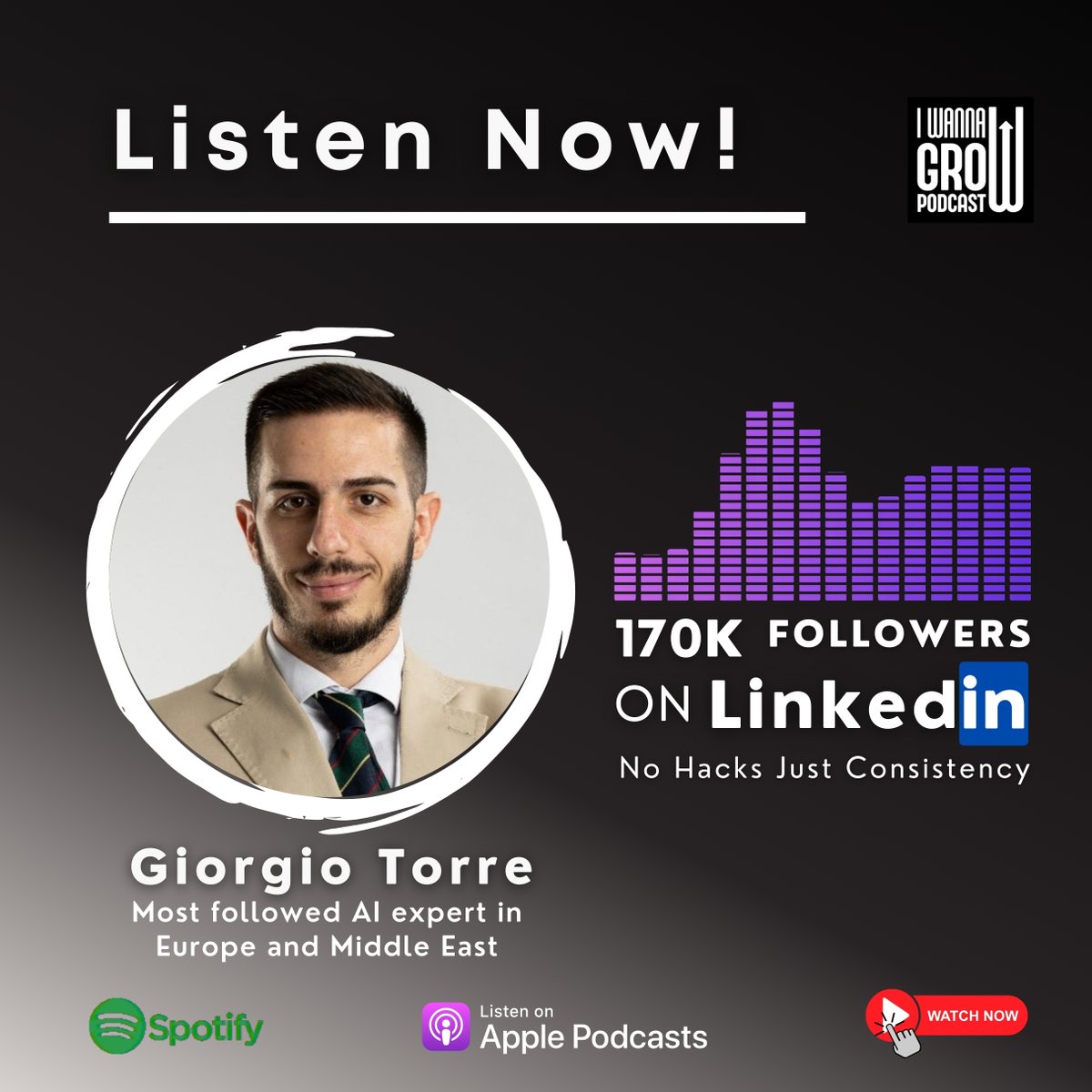 Listen to "170,000 Followers Later: What Giorgio Taught Me About GCC Business Strategy" by I Wanna GROW Podcast. <a href="/TorreGiorgio94/">Giorgio Torre 🤌🏽</a> <a href="/_SteveMackie/">Steve Mackie</a> <a href="/BizStartUpQatar/">Business Start Up Qatar</a> <a href="/shouroukmedia/">Shourouk Media</a> 

↪️creators.spotify.com/pod/profile/iw…