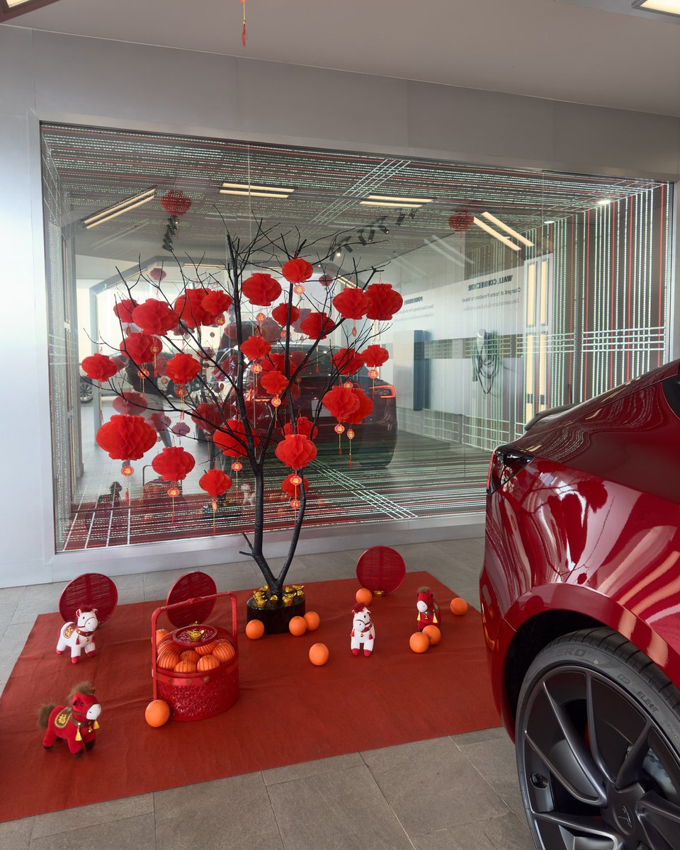 tesla_thailand's tweet image. Charge into The Golden Horse Year🐎