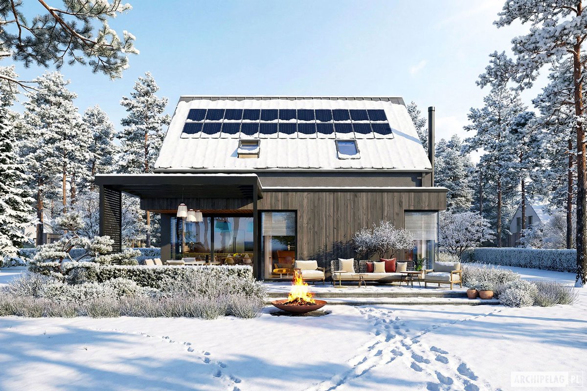 ARCHIPELAG_pl's tweet photo. #projektdomu Mini 13 - atrakcyjny #dom z poddaszem użytkowym, zobacz także inne wersje: https://t.co/fCZ9pfzCyu https://t.co/mSV8DMHDsf