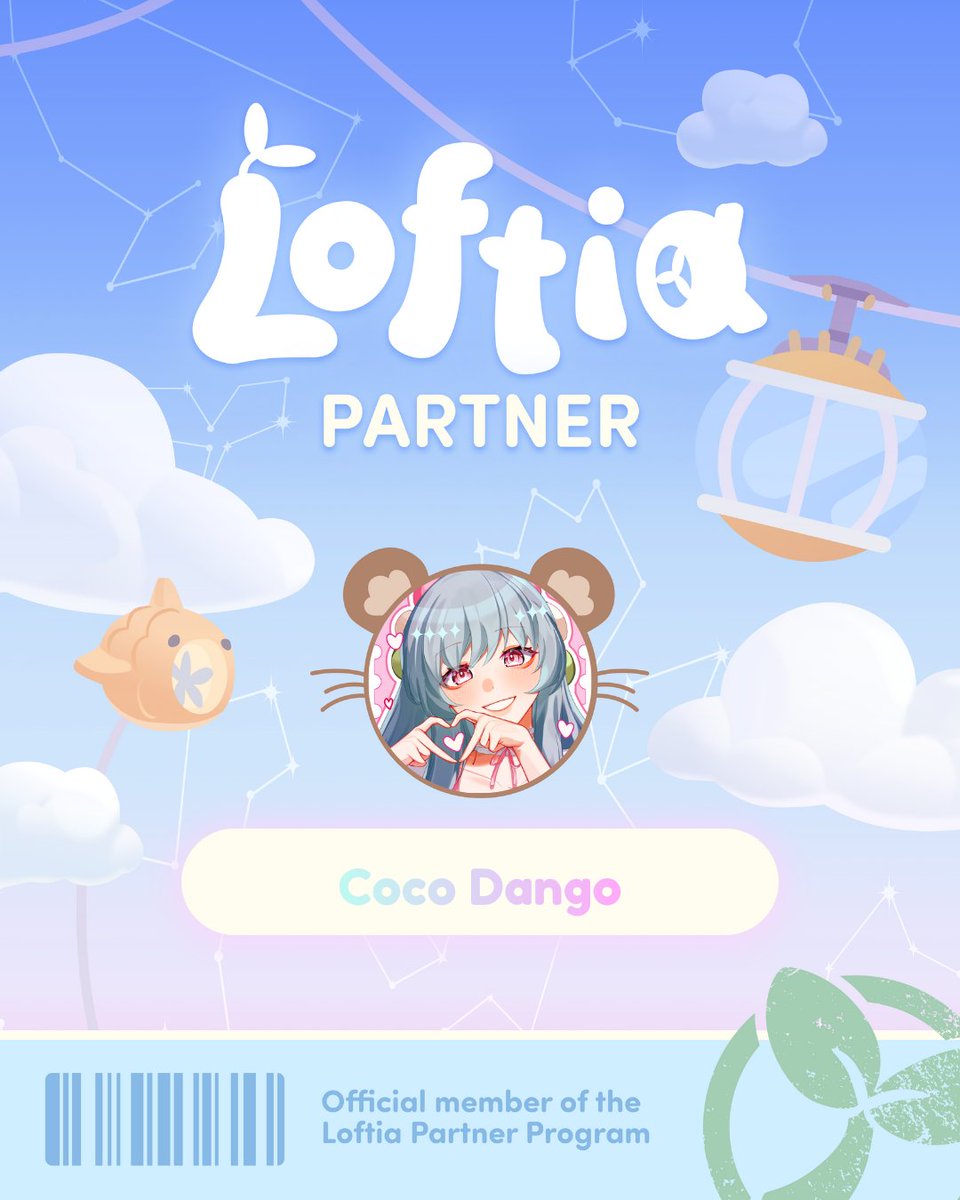 coco_dango's tweet photo. So happy to announce I've been accepted in Loftia Partner Program!

Thank you lots to @loftiadev for making this fantastic game🎉

So excited to share this journey &amp; a big thank you to everyone here for making this possible! ❤️

#LoftiaPartnerProgram https://t.co/WpkZzE8XFd