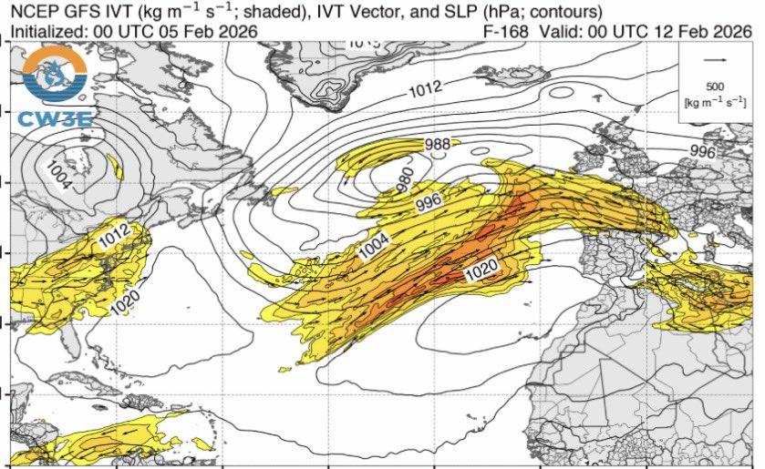VigipreventionM's tweet image. Un possible conflit de masses d’air pourrait concerner la #France… enfin ?

⚠️ Il s’agit uniquement d’une #tendance et non d’une prévision. Rien n’est acquis ni calé à ce stade.

Un flux de N/NE pourrait se mettre en place, en lien avec un changement de régime des vents entre