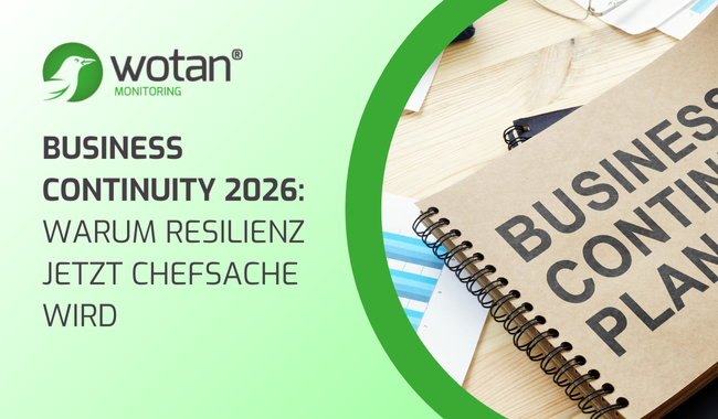 WotanMonitoring's tweet photo. Warum Business Continuity mehr ist als ein IT-Thema:
2026 geht es um klare Verantwortlichkeiten, Transparenz über kritische Prozesse und eine belastbare IT-Organisation.
👉 https://t.co/eYKrlxcCzw
#BusinessContinuityManagement #ITOrganisation #Unternehmensresilienz #ITSecurity #Monitoring #Compliance #ISO22301 #Krisenmanagement #ITMonitoring #MonitoringSysteme #WOTANMonitoring
