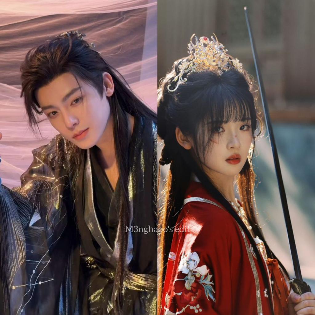 The rumours have proven accurate: #HouMinghao and #ZhangMiaoyi will headline the historical fantasy series “Chao Wu Nian”  in english the title is “Morning Without Regret”.. 

#MorningWithoutRegret #ChaoWuNian #朝无念