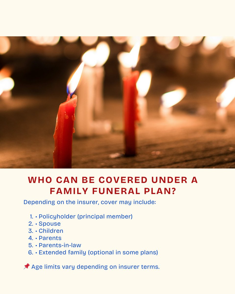 StepByStepIA's tweet image. Swipe through to learn how it works, key benefits, and what to check before choosing a policy. 👇

#FuneralCover #KenyaInsurance #FamilyProtection #InsuranceEducation #FinancialPlanningKE #PeaceOfMind #StepByStepInsurance