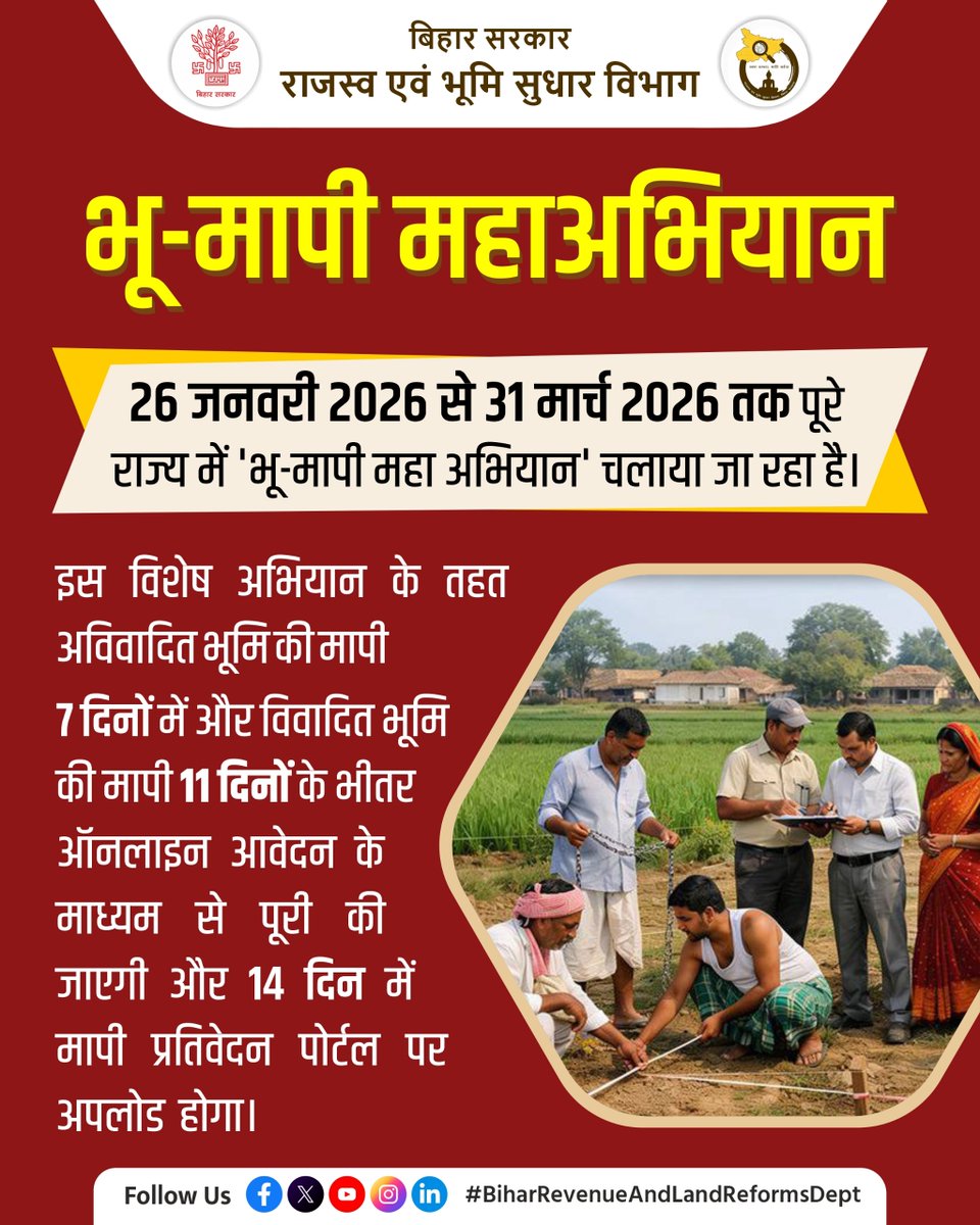 Revenue and Land Reforms Department tweet media