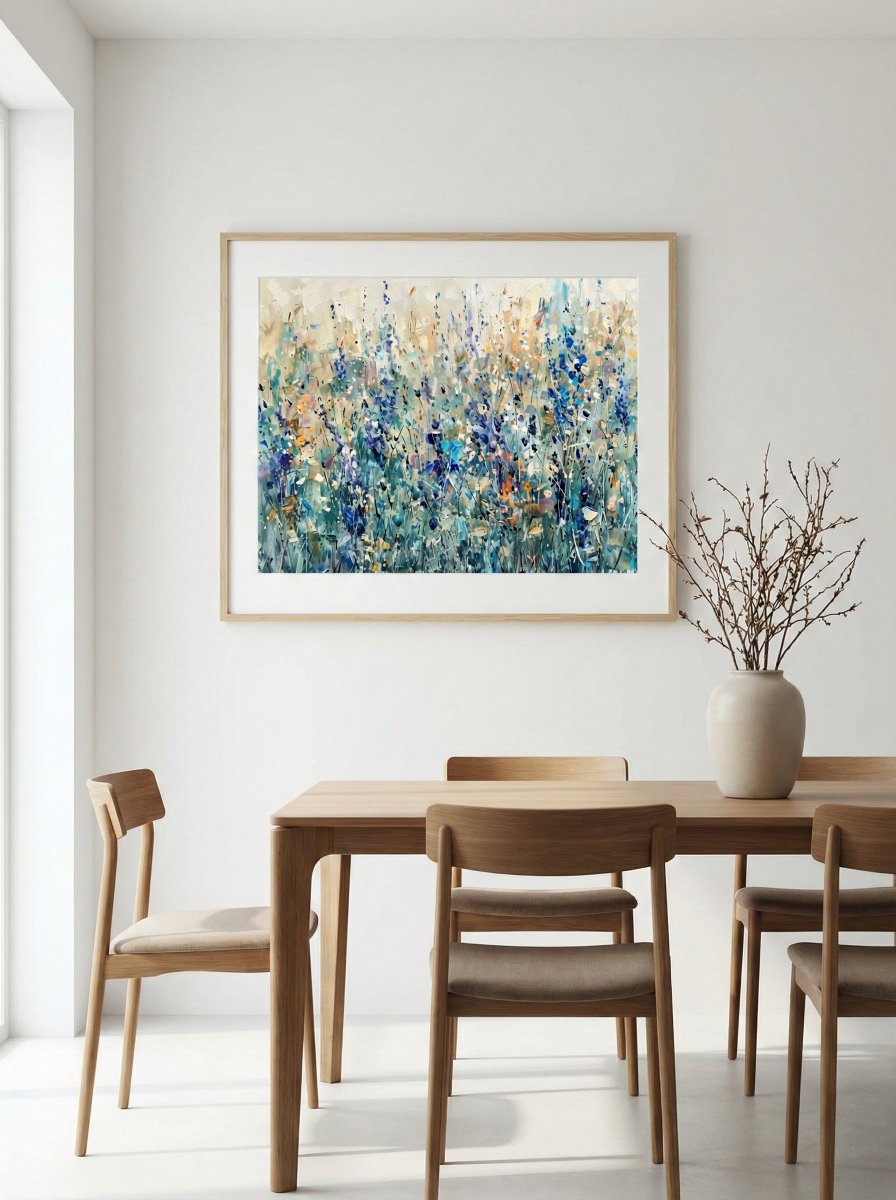 portraitpaint's tweet photo. Modern minimalism loves white space, but it craves life. This abstract floral masterpiece adds a breath of fresh air and cool blue tones to your neutral sanctuary.

#ModernHome #AbstractArt #BlueAesthetic #InteriorDesign #ScandiStyle https://t.co/w4wDDx3Xcf