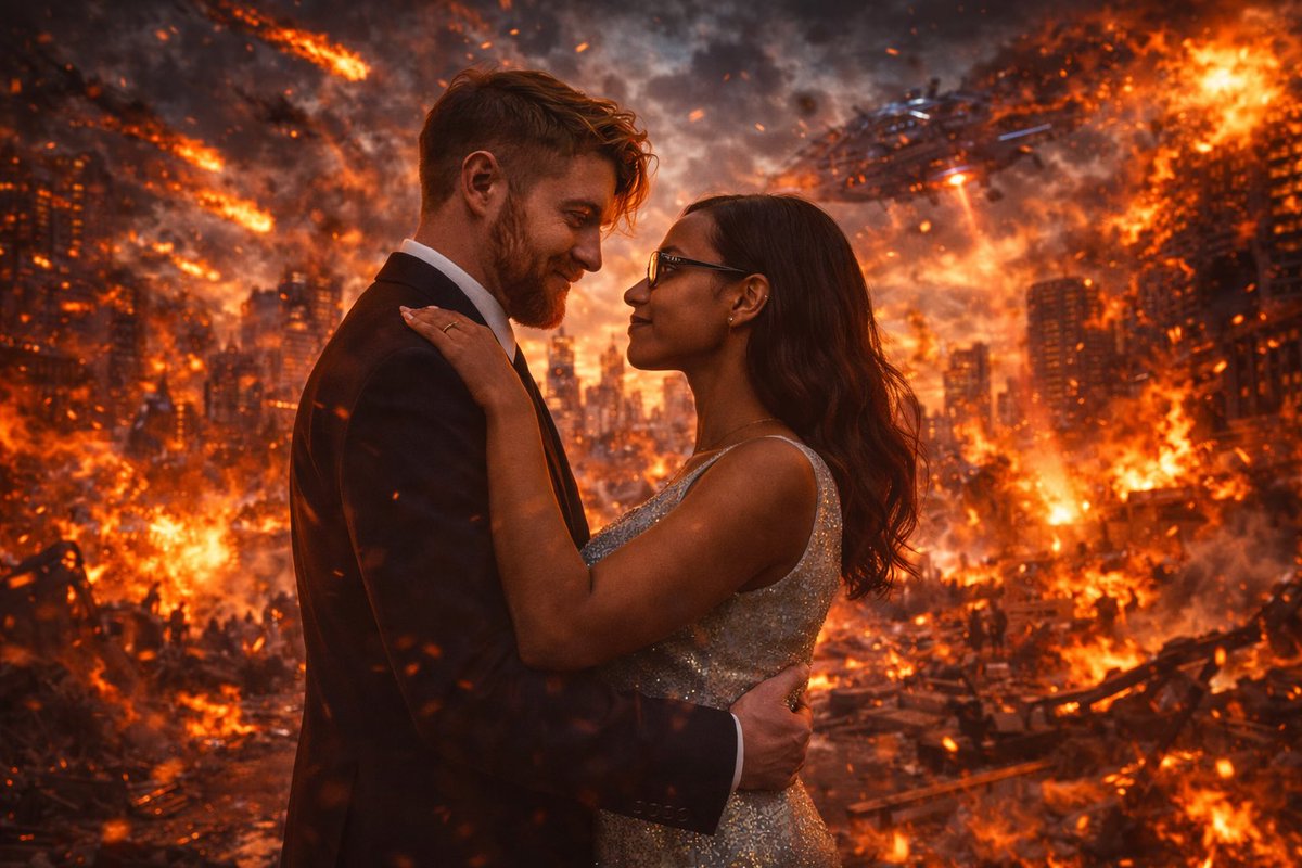 Date night in the apocalypse with the wifey
#funnyai