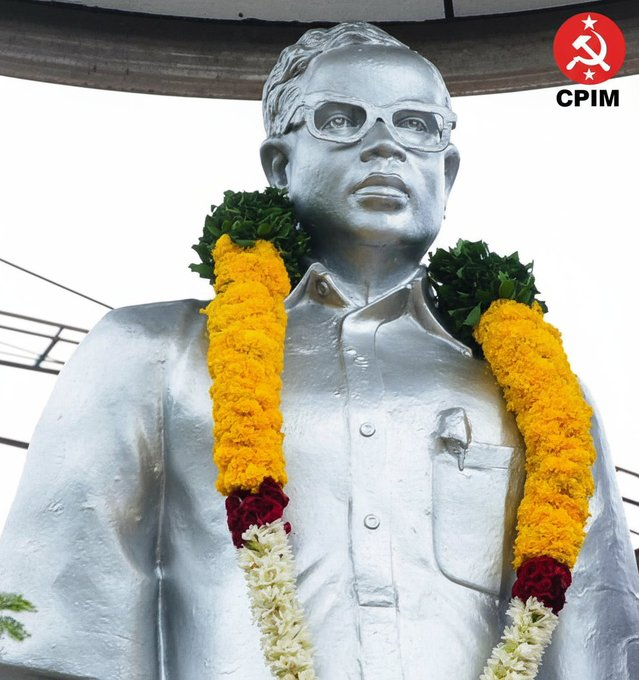 pycpim's tweet photo. Today we honor V. Subbiah on his 115th Birth anniversary, a freedom fighter, founder of the first Communist party unit in South India and the first Communist magazine Sudanthiram. His legacy as a pioneer in the Puducherry trade union movement continues to inspire. #VSubbiah #CPIM https://t.co/aXcBTbdQDI