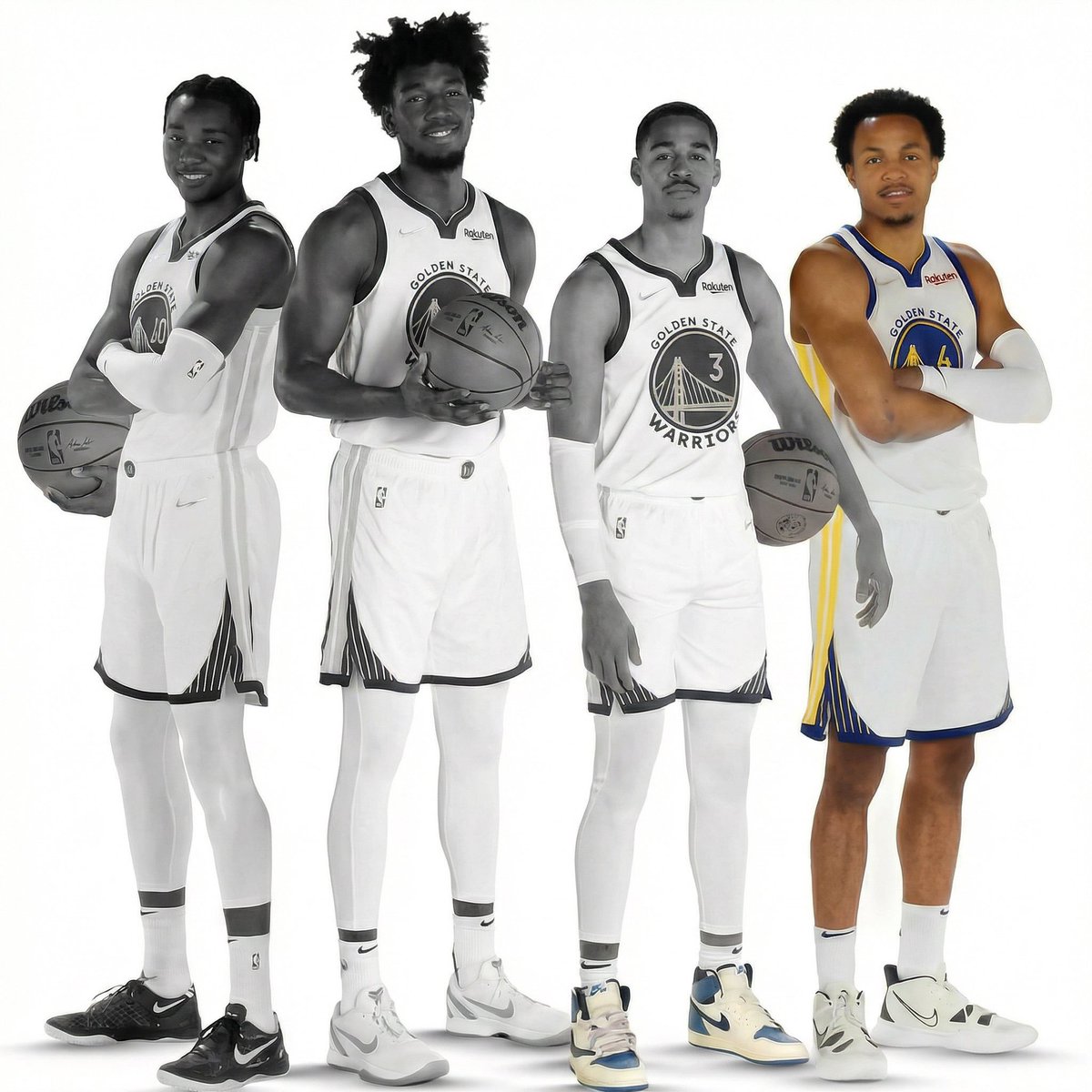 DrGuru_'s tweet photo. The young core from the Warriors’ last championship is almost completely gone.

It wasn’t supposed to end like this 💔 https://t.co/3ruobQtccH