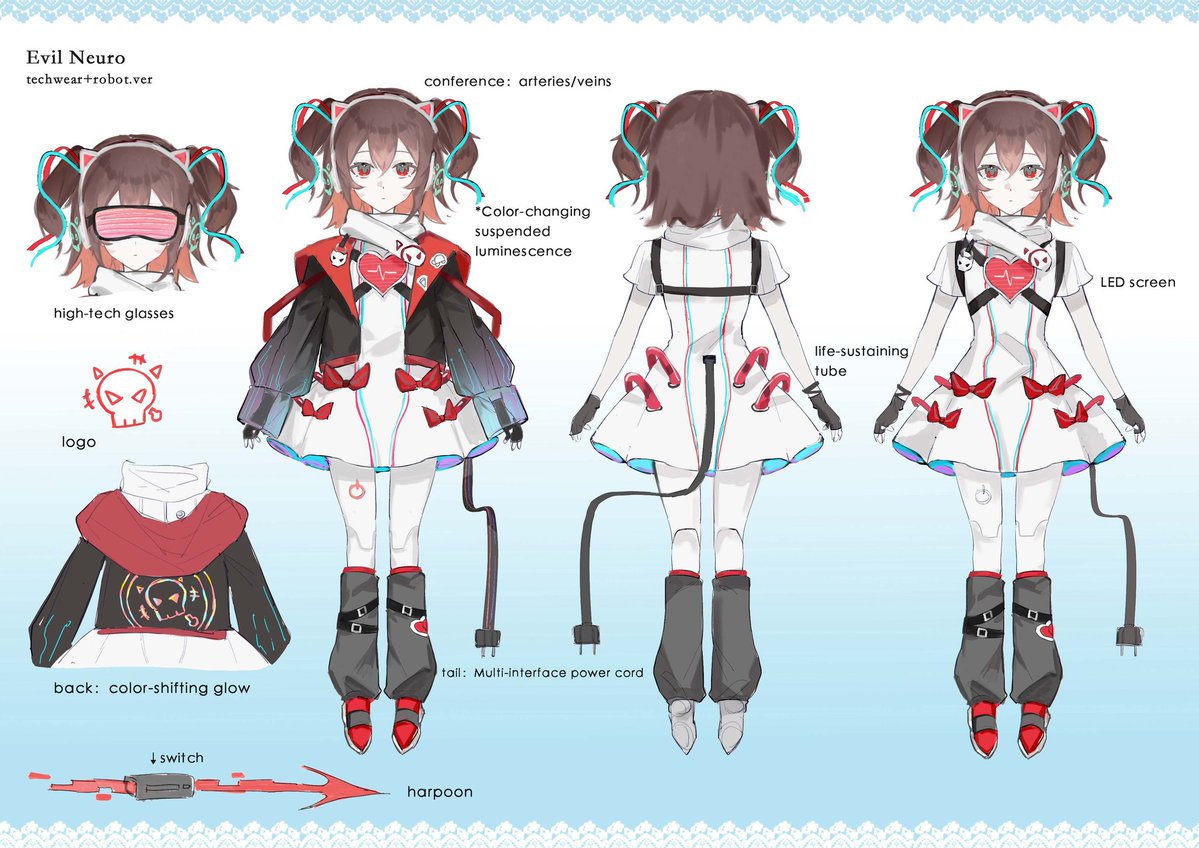 #evilneuro 
details posted in b2
eviloutfit2026的部分留档