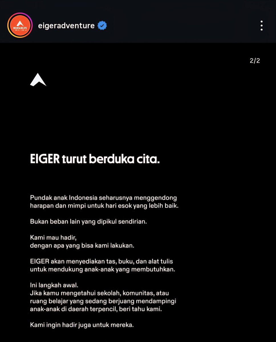 <a href="/eigeradventure/">EIGER</a> 1 - 0 Pemerentah