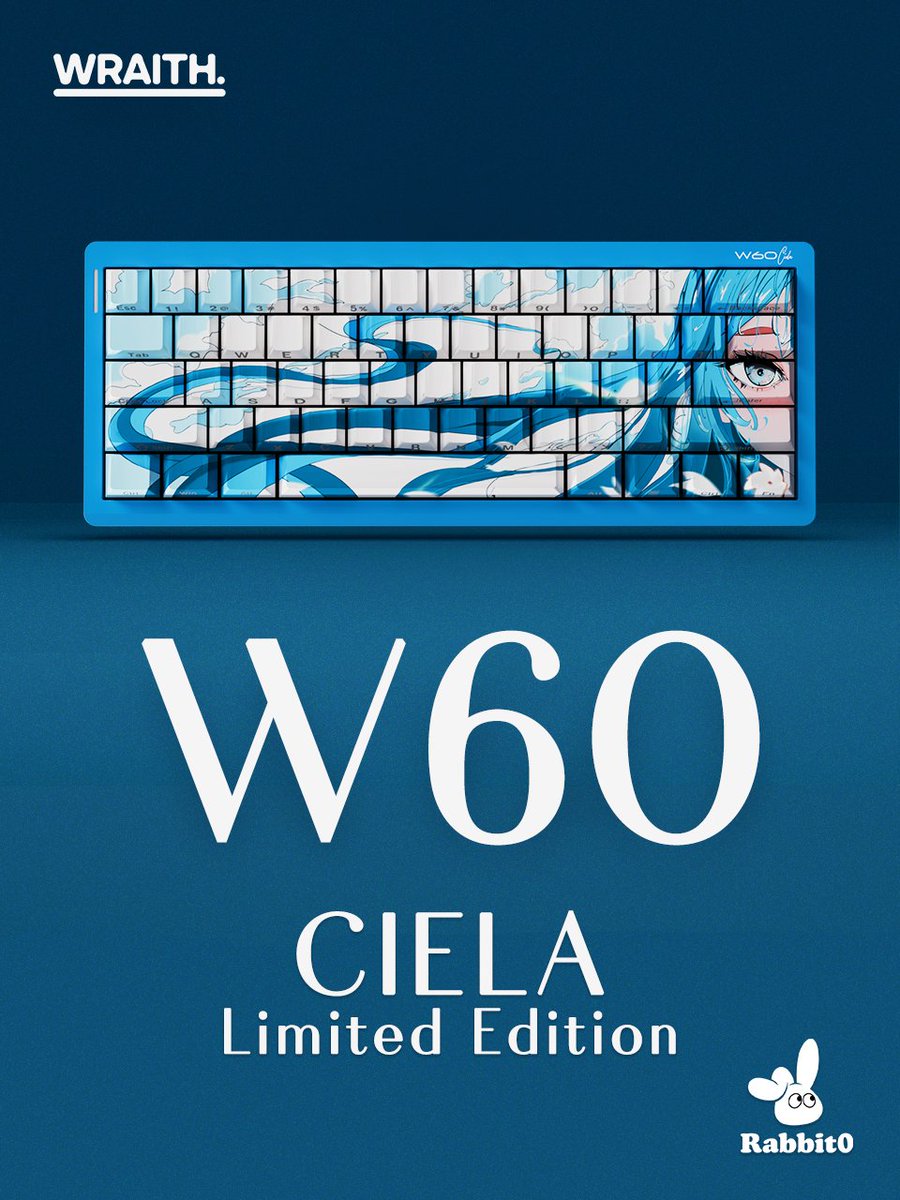 販売開始】 -Wraith W60 限定版CIELAエディション- 販売価格：￥9,800