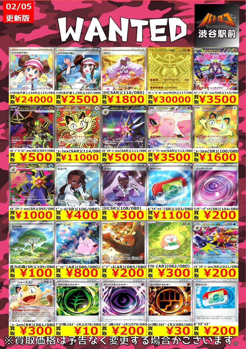 ポケカ高価買取 数量限定】 ﾒｲのはげまし(SAR)(115/080) ￥24,000 ﾆｬｰｽ