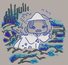 きょうの妖怪 #和漢百魅缶 通算8505体目【四ッ刻の幽霊】出て来る時間や頃合いが異なる(どう考えても早すぎる)あわてものな性格の幽霊たちを、さすことば。