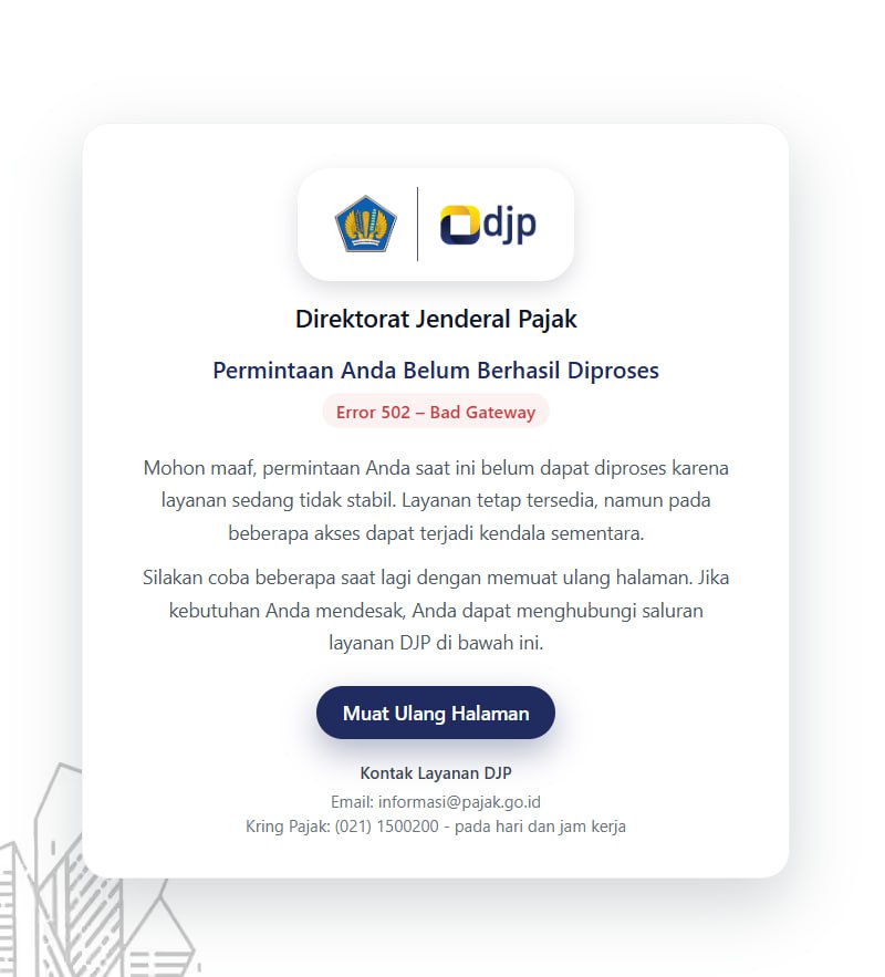 dedy_april85's tweet photo. @DitjenPajakRI coreTax lemot dari tadi gagal terus, bisa hub kan dgn pak Purbaya ? https://t.co/pybXVxAfmM