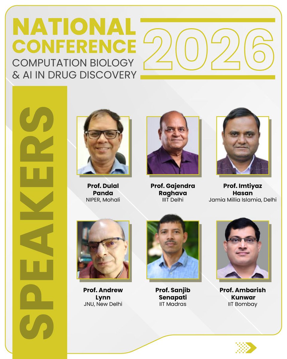 nmims_science's tweet photo. NMIMS School of Science will host the National Conference on Computational Biology and Artificial Intelligence in Drug Discovery 2026 on 6–7 February 2026, Mumbai, bringing together researchers, academicians, industry experts, and students. https://t.co/JlASdX1786