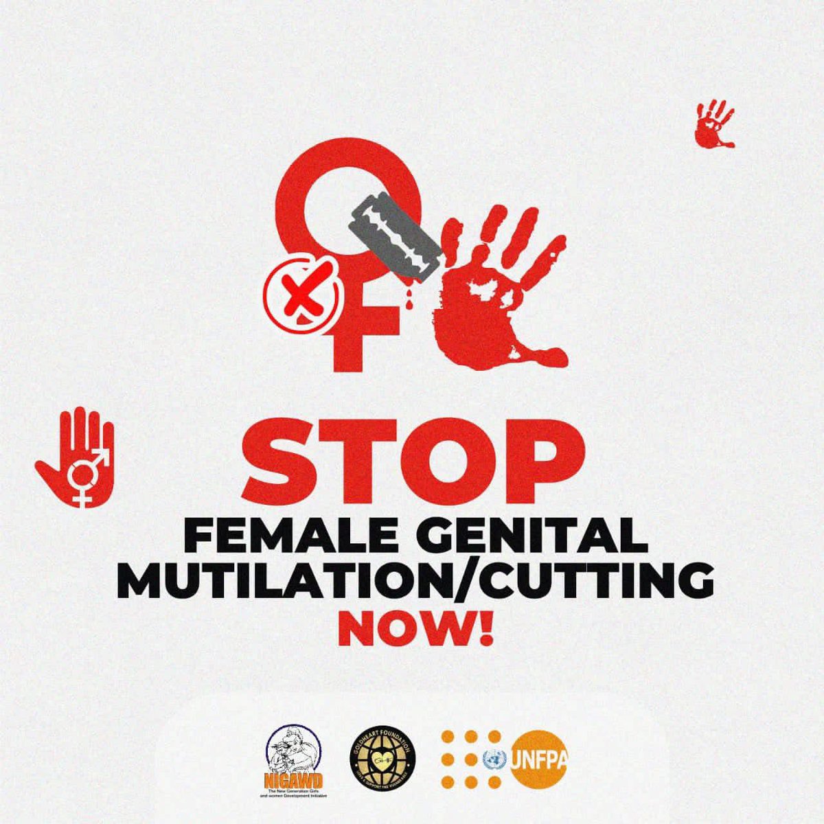 It is time to move "Towards 2030" with sustained commitment and investment. We must Stop Female Genital Mutilation/Cutting NOW!

Join GoldHeart Foundation in choosing human rights over harmful heritage. 

#EndFGM #ZeroTolerance #HumanRights #ActNow #Towards2030 #Day5of6 #Ghfngo