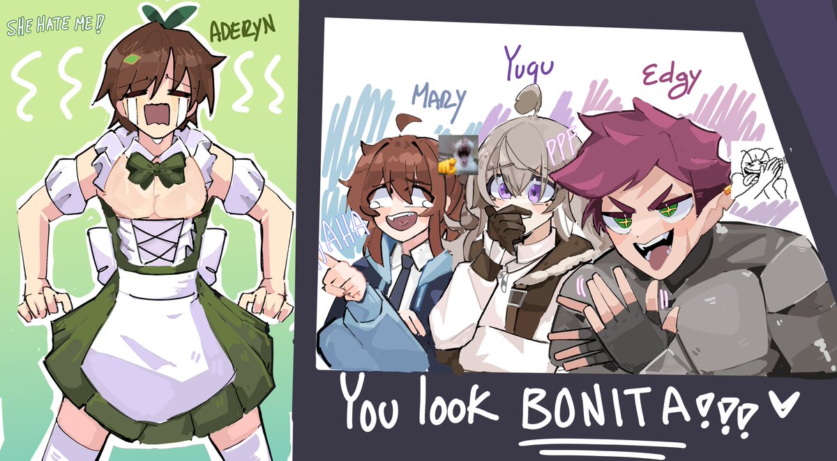 Este me dió mucha risa JSJSJSJSJSJ sorry tehe~