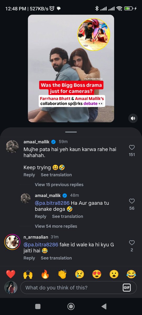 Cooked paid PR !!😂🔥

#AmaalMallik #AmaalMallik𓃵