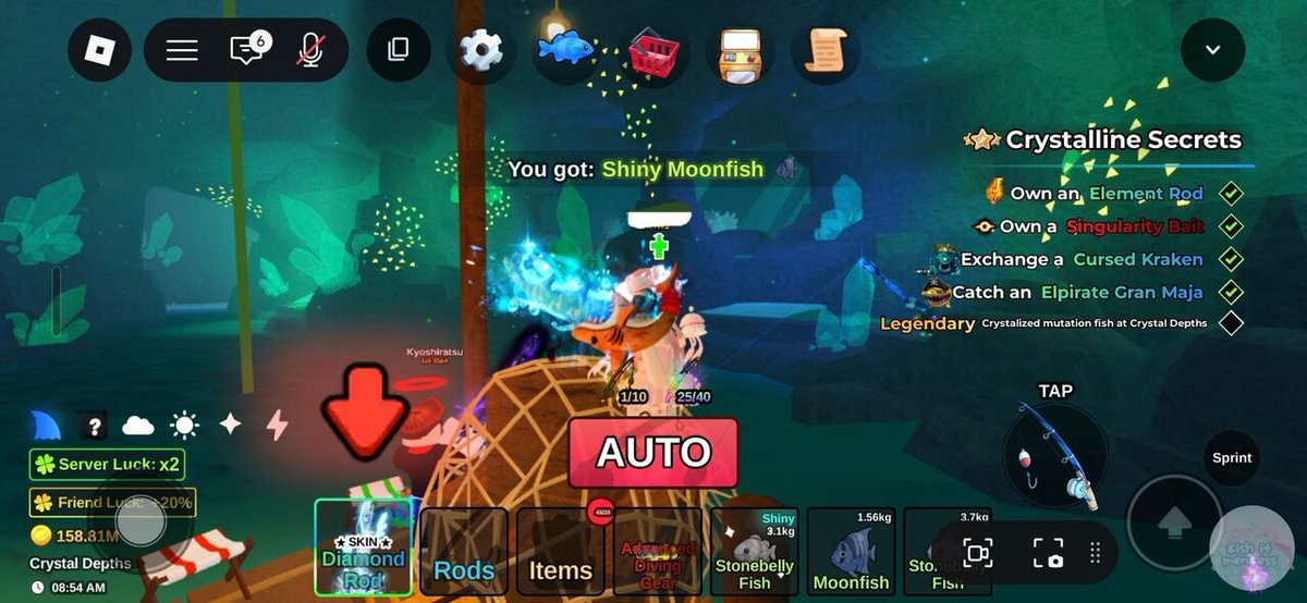 FISH IT FESS ‼️ WTT CANTUMIN UNAME tweet media