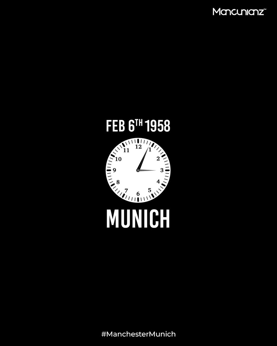 mancunianz_'s tweet image. Remembered not just today, but every day.

#FlowersOfManchester #6thFeb #manchesterunited #Munich