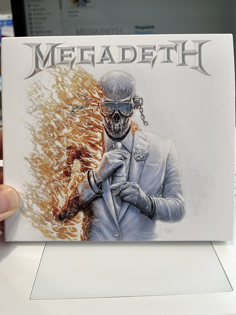 Metalmaster1982's tweet photo. Megadethの新譜届いた(*^^*)
最後になるのはめちゃくちゃ淋しいけど、ラストアルバム堪能しようやさ(*´-`) https://t.co/MSVzDwOEJ2