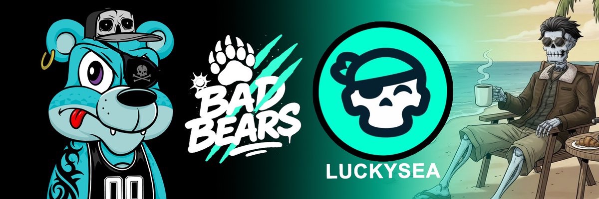 Whispers heard throughout the under city are now echoed onto the shores 🌊 

The bad bears are shaking hands with <a href="/LuckySeaGG/">LuckySea</a> as we shall sail together as in game partners 🤝🐻

Lucky sea will be setting their underground business with us and providing some community benefits 👀