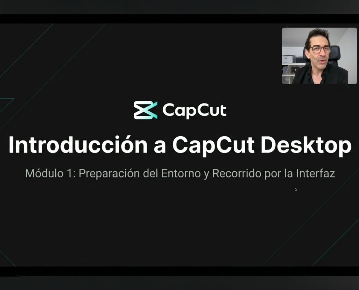 IsraelLuri's tweet photo. 5.1 Introducción a CapCut Desktop
Una introducción clara a CapCut Desktop donde aprenderás a preparar tu proyecto, organizar recursos y entender la interfaz antes de empezar el montaje en la línea de tiempo.
https://t.co/hbPEmWSWHc
https://t.co/EhAzINXT22 https://t.co/y7nt3VJaPW