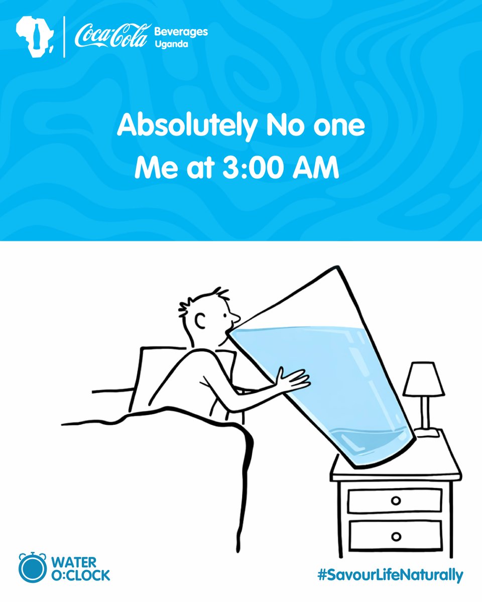 CocaColaBevUg's tweet photo. Who else can relate? I know am not the only one.
#SavourLifeNaturally
#WaterOclock
#RefreshUG
#CCBU https://t.co/CyyJXnPN4p