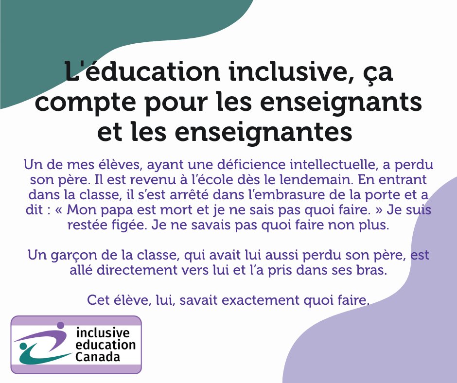Inclusive Education / Éducation inclusive Canada tweet media