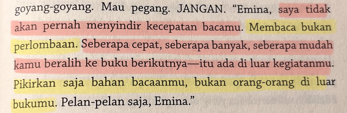 Just read at your own pace &amp; enjoy what you’re reading! 📖

— Pak Meneer, Jakarta Selintas Aram.