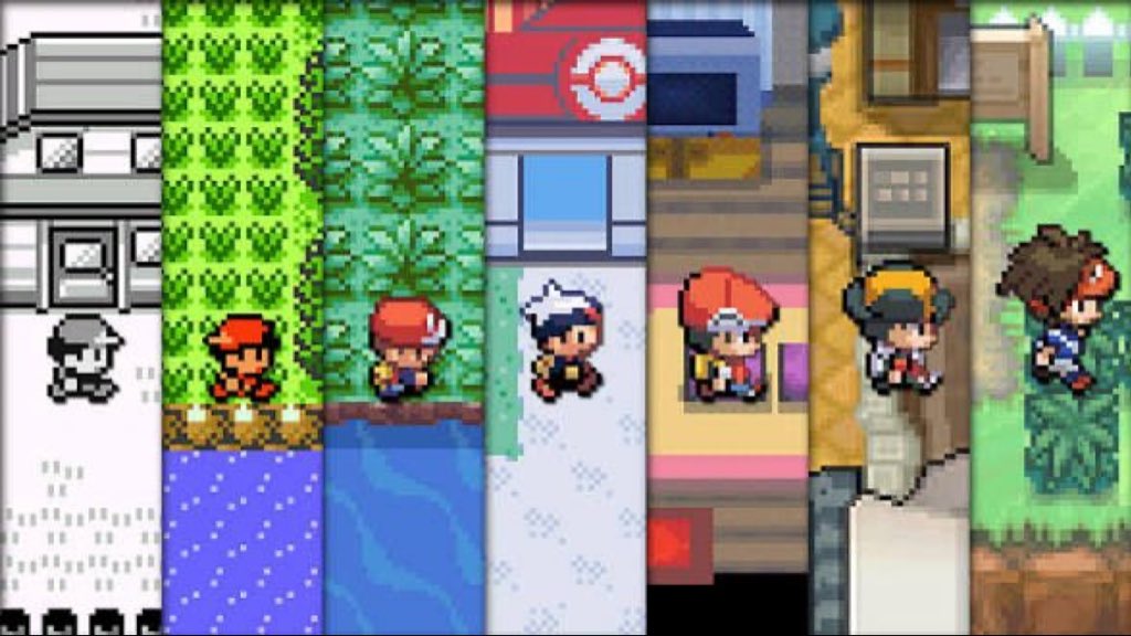 TrueTechRoom's tweet image. Pokémon pixel art evolution