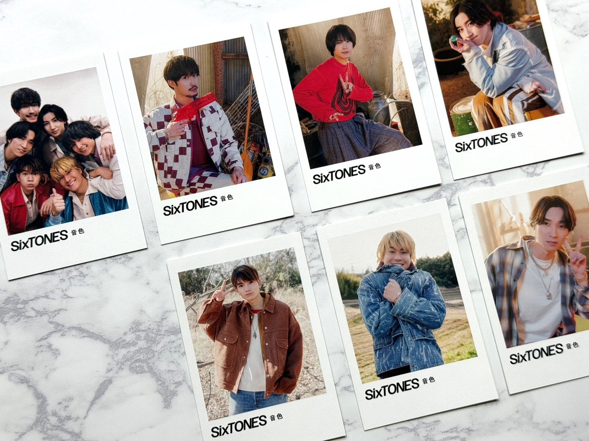 ジャニランド名古屋店😃18時まで🌈 \商品のご紹介🎤// #SixTONES