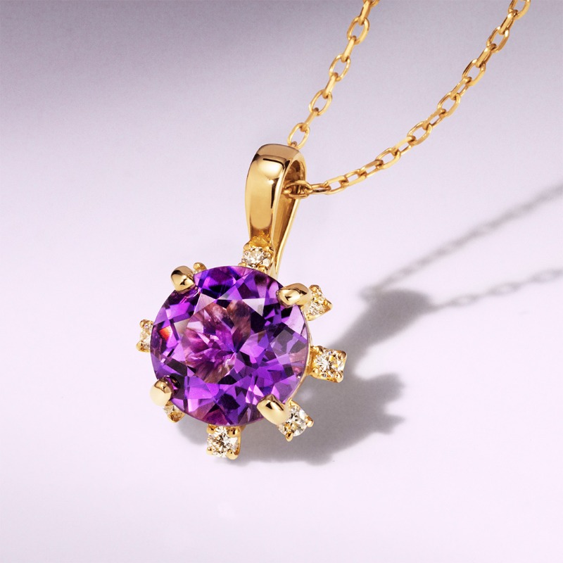 店舗限定＞カシャライ産アメジストが主役の新作ジュエリー「ルミリエム