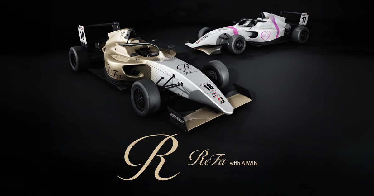 Racing for Beauty.｜美しく勝つ。
ReFaから新しいレースチームが誕生

<KYOJO CUP 2026シーズン参戦決定>

Team ReFa with AIWIN
#18: AI MIURA
#17: ITSUMO SHIRAISHI

「Team ReFa with
