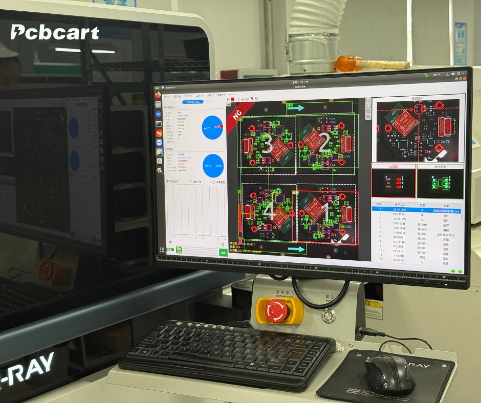 pcbcart's tweet image. 🔍 AOI &amp;amp; X-RAY Tested: Uncompromising Quality by PCBCart 🚀
✅ AOI Inspection: For flawless component placement.
✅ X-RAY Testing: Ensuring perfect hidden solder joints (BGA).
🔗 pcbcart.com/assembly-capab…
#PCBCart #AOI #XRayTesting #PCBAssembly #HighQuality #Manufacturing