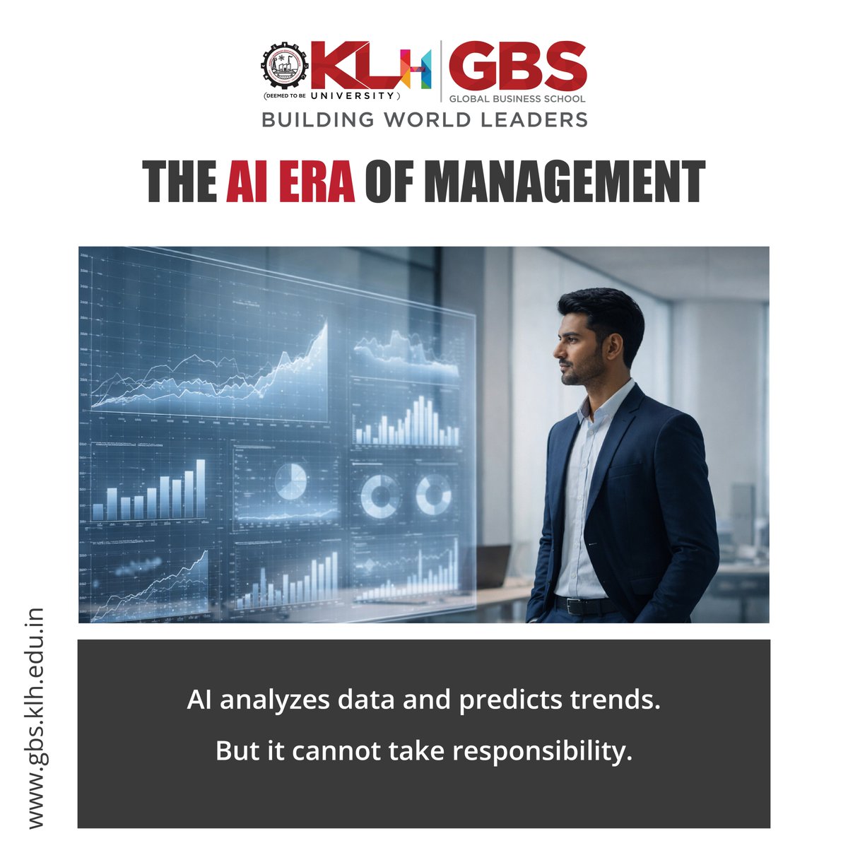 klhgbs's tweet photo. Lead where data meets judgment. 🚀
BBA @ KLHGBS builds AI-fluent, human-centric leaders—from Business Analytics to Emotional Intelligence—ready for top corporate roles.
🎓 Admissions Open 2026–27
🔗 https://t.co/o9E0lUnYQb
#BBA #KLHGBS #AIinManagement #FutureLeaders https://t.co/xnkLOcyrKR