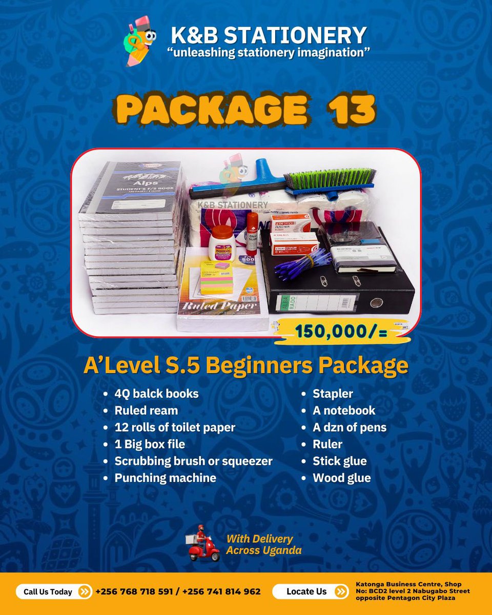 Don’t miss out on our back to school packages this month 🔥
We are one call away 
Dm and place your order
#Back2School