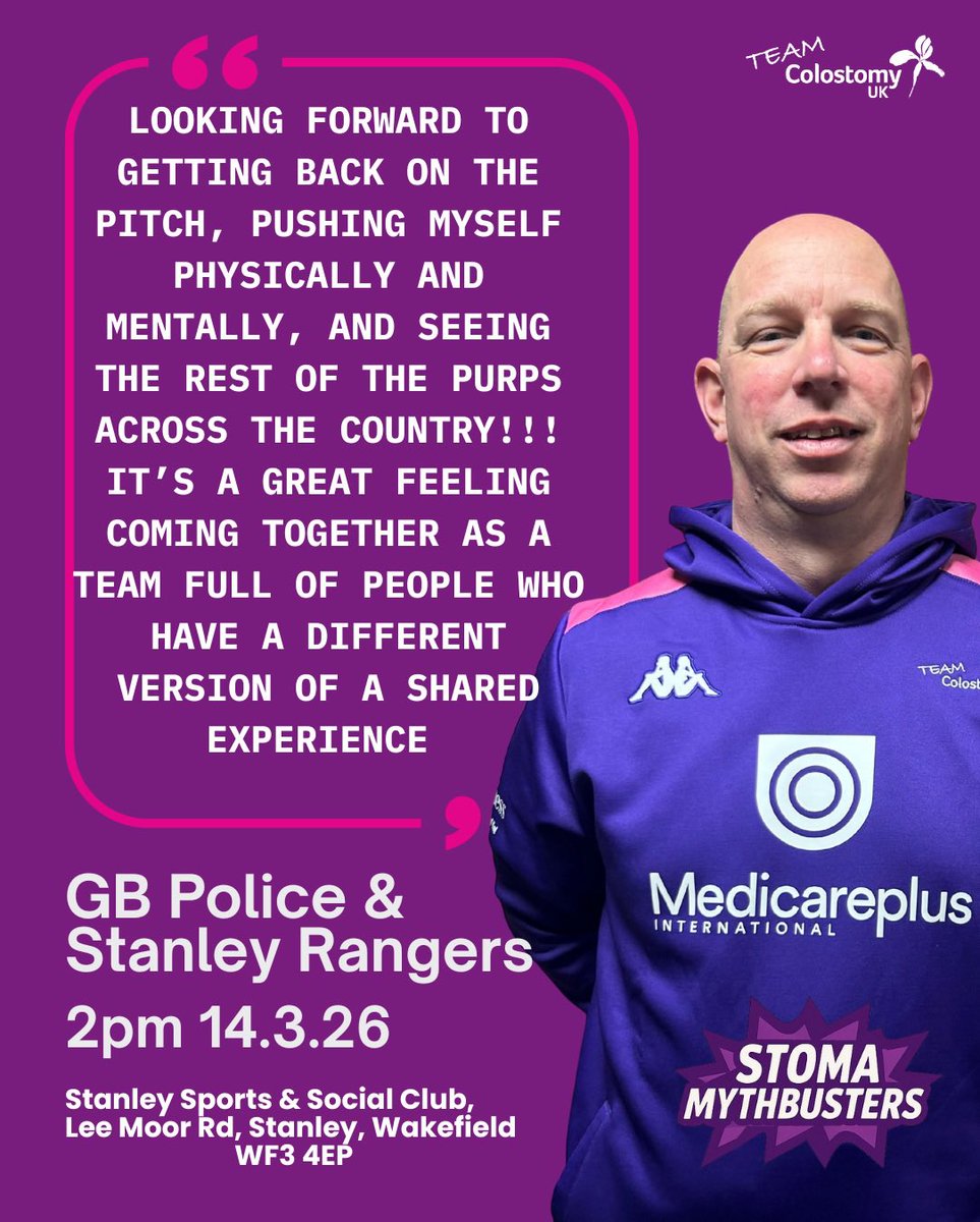 Team Colostomy UK tweet media