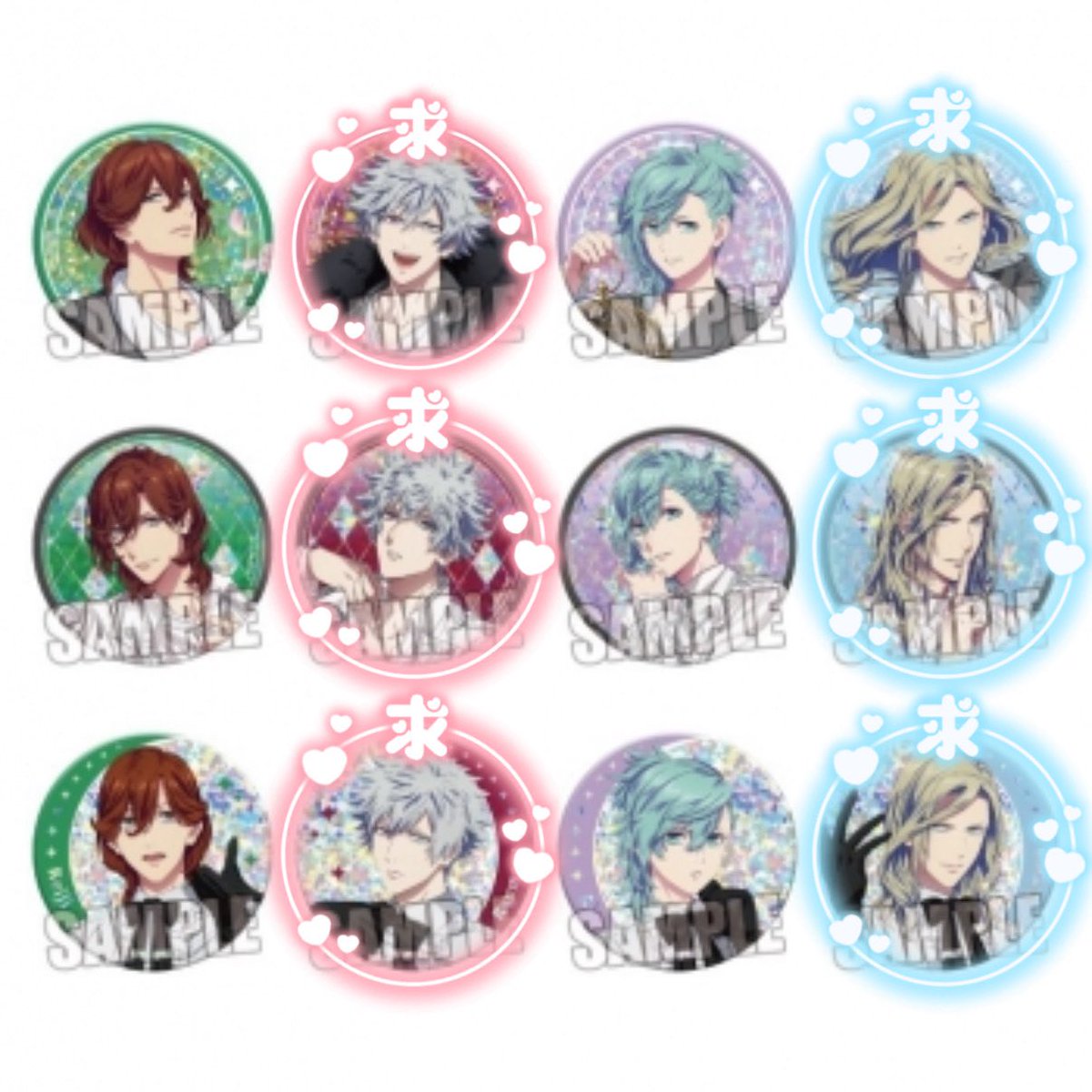 交換】うたプリ タブナイ カルナイ TABOO NIGHT XXXX ホログラム缶