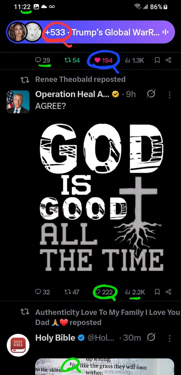 DeanDavis33's tweet image. 9️⃣🐇2️⃣ #NineTwos 
#WhatAreTheOdds 🪽
1️⃣9️⃣4️⃣ #OneNineFour 
5️⃣3️⃣3️⃣ #FiveThreeThree