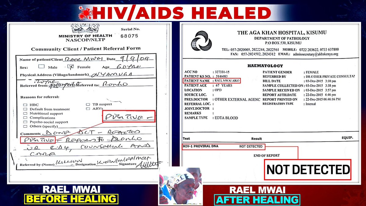 The power of Christ is not for suppression of HIV, but in complete renewal.

He doesn't just silence the virus, He heals the body from the inside out. #HIVBowsToJesus 

After verification of Months to Years the virus is gone.