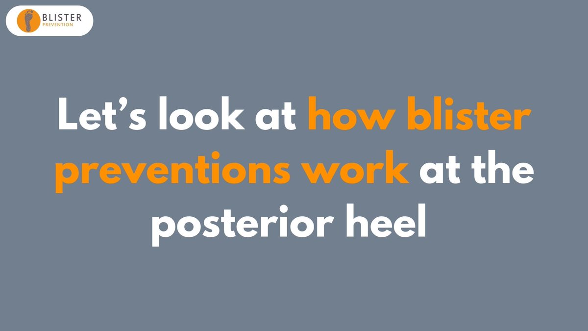 Blister Prevention tweet media