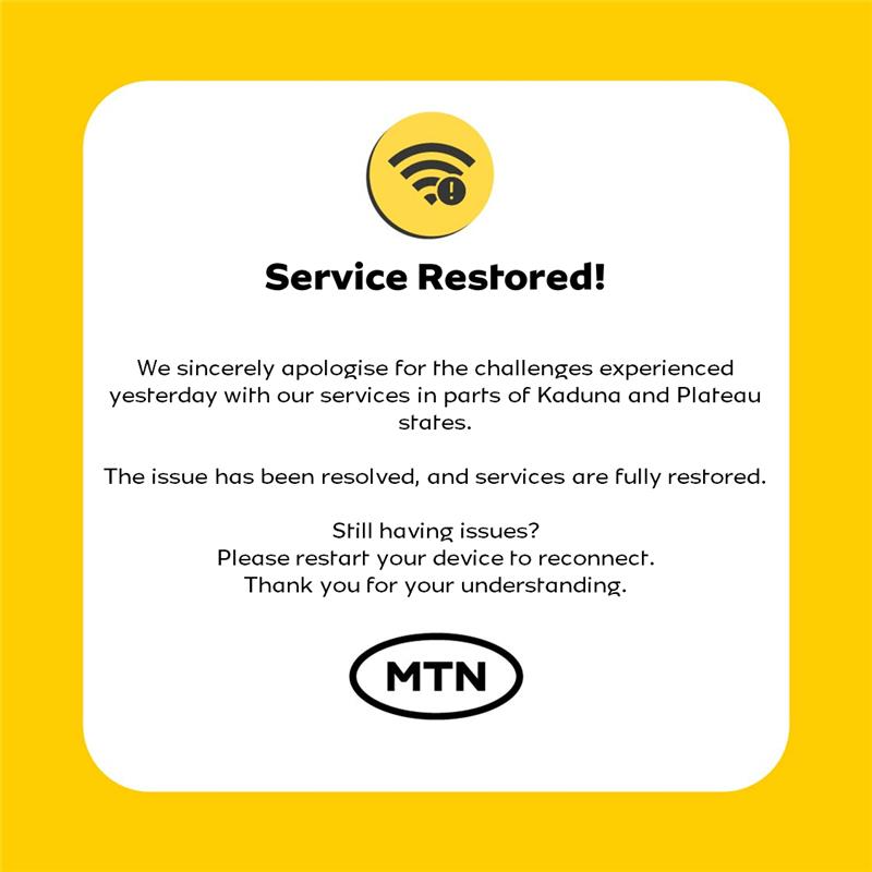 MTN Nigeria Support tweet media