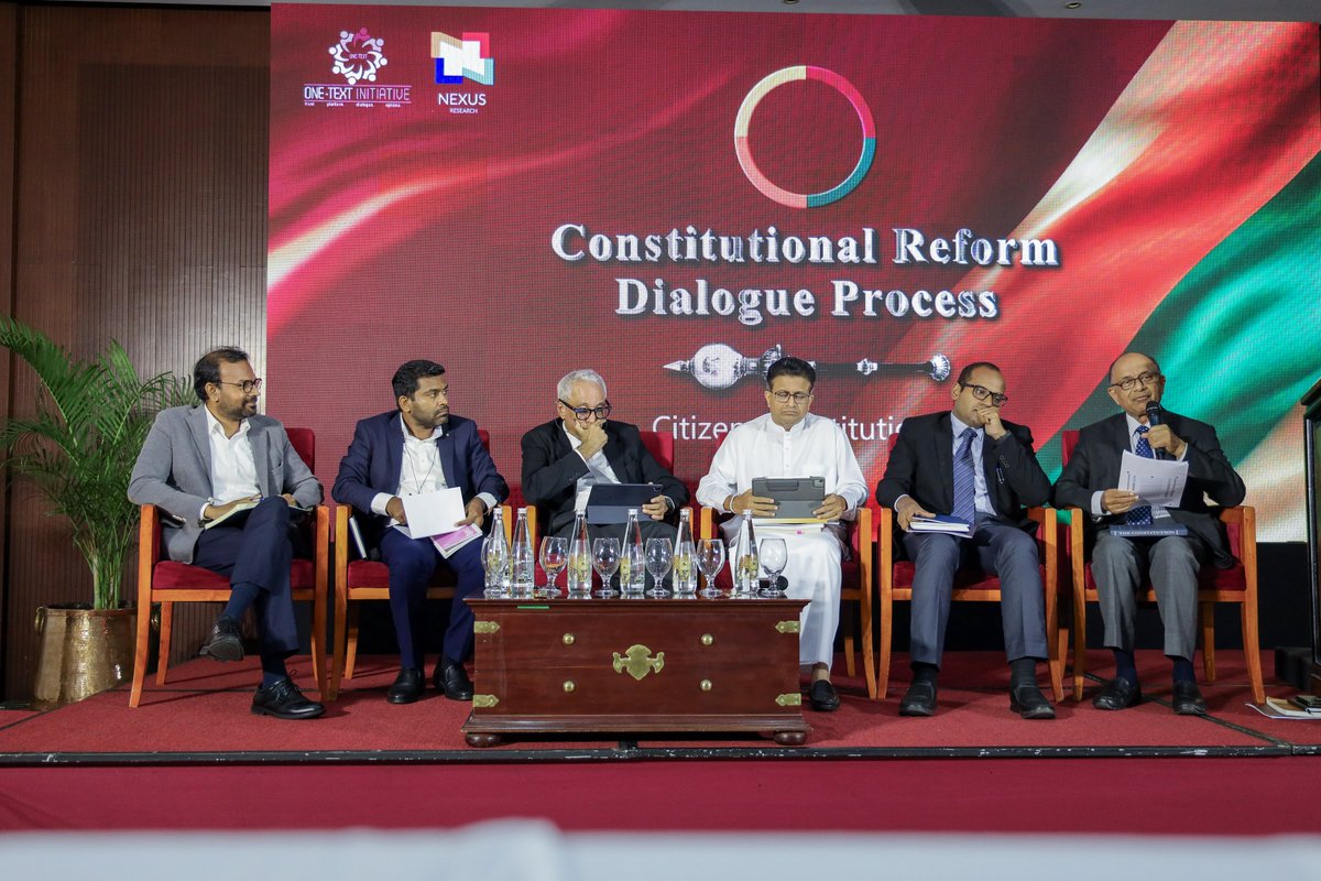 NexusLK's tweet photo. The launch of the Constitutional Reform Dialogue Process was successfully held on 3rd February at BMICH, marking a significant step toward inclusive and participatory constitutional reform.  Nexus productively organized the inaugural launch on behalf of the OTI. https://t.co/wg5uL9T3Xk