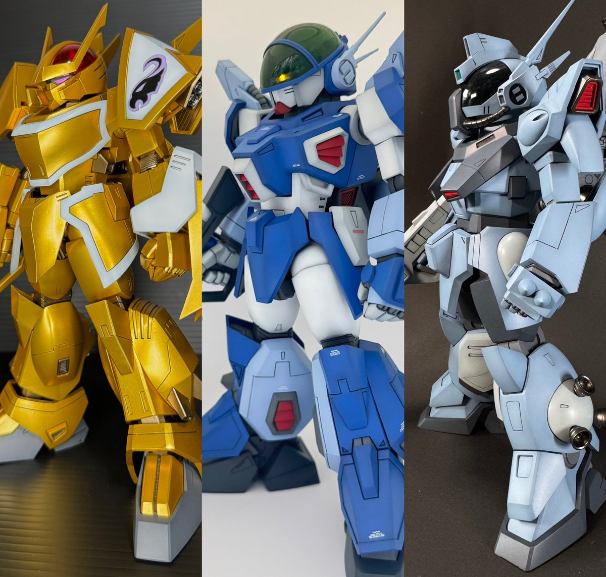 週末のワンフェスですが、ワタシは2-20-03のコイズミナオさんの卓でお手伝いしていまーす！
今回レイズナー3作の完成見本を担当致しました！
ぜひ足をお運び、良ければ買って下さい〜😇

#WF2026W 
#ワンフェス2026冬