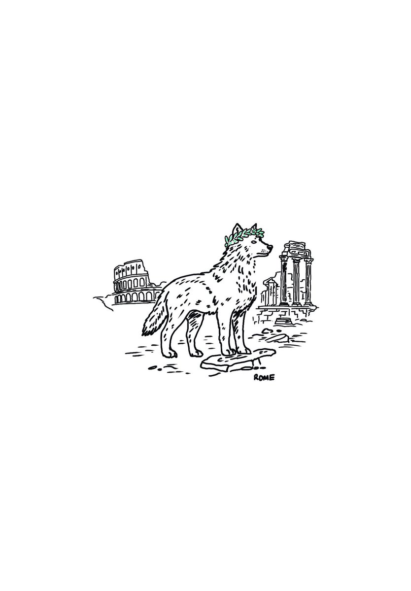 thoughtssketch's tweet photo. Rome - cities as animals

#citiesasanimals #rome #illustration #conceptart
#minimaldrawing #visualstorytelling #thoughtssketch https://t.co/iPggvDFMbc